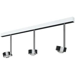 Top Light Puk Mini Choice Side Deckenleuchte 3 Köpfe LED | chrom