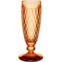 Villeroy & Boch Sektglas Boston Apricot Länge 7 x Breite Höhe 16,3 cm