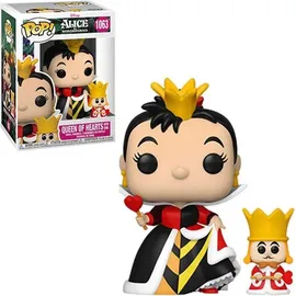 Funko Alice im Wunderland - Queen of Hearts mit King 1063 - Funko Pop! Sammelfigur