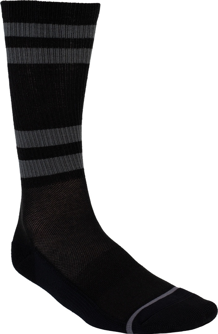 FXR Turbo Athletic Sokken - 1 paar, zwart-grijs, S M