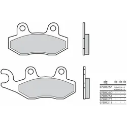 Brembo S.p.A. Bremsbeläge Off-Road Sintermetall - 07SU12SX