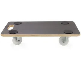 BITUXX Transportroller Möbelroller Rollbrett Umzugsroller Allzweckroller Rechteck Schichtholz 58 x 28,5 bis 200Kg