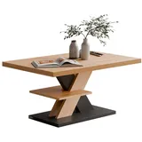 CASARIA Detroit Grau Eiche 90 x 60 x 45 cm