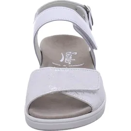 Semler Riemchensandalen Damen Weiß 37,5