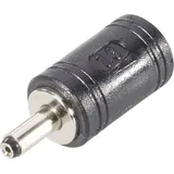 BKL Electronic 072125 Niedervolt-Adapter Niedervolt-Stecker - Niedervolt-Buchse 3.5 mm 1.3 mm 5.6 mm -