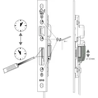 KFV Riegelschaltkontakt inkl. 6 Meter Kabel