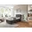 Boxspringbett grau mikrovelours anthrazit Liegefläche B/L 90cm x 200cm H3 7-Zonen-Kaltschaummatratze Bezug Unterbox und Kopfteil Mikrovelours 100 Polyester Bezug Obermatratze 100 Polyester waschbar bis 60C WESTFALIA SCHLAFKOMFORT