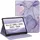 Fintie Hülle für iPad Pro 11 Zoll (M5/M4) 2025/2024 Lilac Marmor