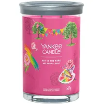 Yankee Candle Art In The Park Duftkerze 567 g pink