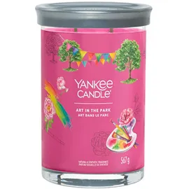 Yankee Candle Art In The Park Duftkerze 567 g pink