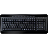 GeneralKeys USB Multimedia Tastatur Light Key DE schwarz