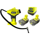 Ryobi R18PI-215 Akku Handkompressor 18 V 10,3 bar + 2x Akku 1,5 Ah + Ladegerät