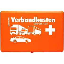 Söhngen KFZ-Verbandkasten mit Füllung DIN 13164 orange