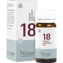 Homöopathisches Laboratorium Alexander Pflüger GmbH & Co. KG Biochemie Pflüger 18 Calcium sulfuratum D 6