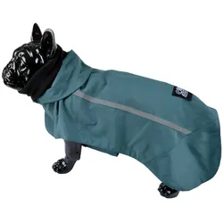 Hundejacke Regenjacke petrol Gr. L