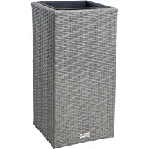 Estexo Polyrattan 60 x 60 x 60 cm Grau
