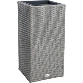 Estexo Polyrattan 60 x 60 x 60 cm Grau