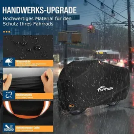luxuskollektion Fahrradabdeckung wasserdicht 420D Oxford-Gewebe Regenschutz für jedes