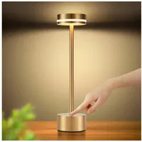 GBLY meoaow Tischlampe Kabellos Nachttischlampe LED Akku Tischleuchte Touch