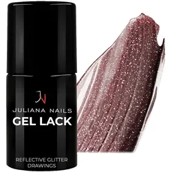 Juliana Nails Gel Lack Reflective Glitter Drawings 6 ml