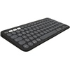 Pebble Keys 2 K380s, Graphite - Minimalistische kabellose Tastatur