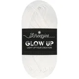 Scheepjes - Scheepjes Glow Up 1001 Luminescent White (105m) Leicht und Langlebig Garn - 1x50g