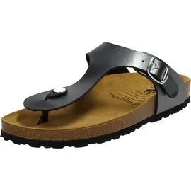 LICO BIOLINE TREND Damen Pantoletten, Anthrazit, 40 EU