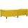 vidaXL Tagesbett Gelb 100x200 cm Samt