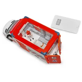Bruder 02676 Matchbox Sprinter Ambulanz mit Fahrer und Light + Sound Modul