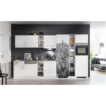 kochstation Hängeschrank KS-Paris 60 x 34 x 57 cm Weiß
