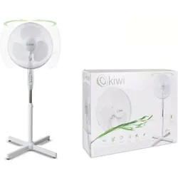 Freistehender Ventilator Kiwi Weiß 45 W (Ø 40 cm)