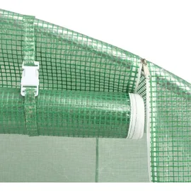 vidaXL Gewächshaus 4,5 x 3 x 2 m grün