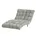 Switch Relaxliege Delphi Velours 120 x 84 x 168 cm Grau
