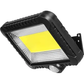 Maclean Brackets Maclean MCE438 LED Strahler mit Bewegungssensor Flutlichtstrahler Solar Wandleuchte Dämmerungssensor Solarleuchte IP44 5W 400 Lumen 6000K Kaltweiß (1x Stück)