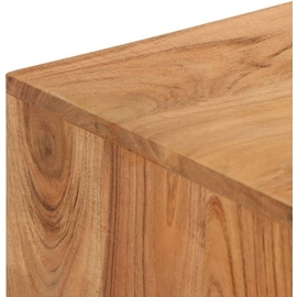 vidaXL Schreibtisch Akazienholz Massiv 118 x 45 x 76 cm