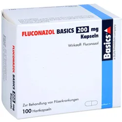 Fluconazol Basics 200 mg Hartkapseln 100 St