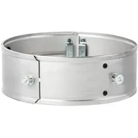Power Ring Edelstahl Ø 25-35 x 8,5 cm für Raketenofen Rauchfreie Flamme BBQ-Toro