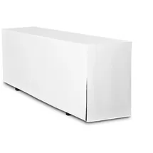 TexDeko Biertischhusse Premium Weiß 220 x 80 cm