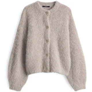 Someday Strickjacke mit Knopfleiste Modell TAMANAH Beige Melange, 42