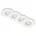 LED Einbauleuchten Badlampen Dimmbar 4er Set Ip44 Ø9cm weiß BRILONER
