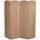 Mendler Bambus Paravent HWC-O30, Raumteiler Trennwand Sichtschutz, zusammenklappbar 4 Paneele 170x162cm