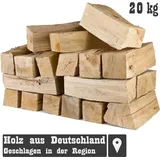 Grillmaster - Buche Smoker Holz Räucherholz Brennholz 10-30 kg Buchenholz ohne Rinde 25 cm Kaminholz Smoke Feuerholz Grillen Wood bbq Rauch Raeuchern