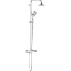 GROHE Brause-System Tempesta Cosmopolitan System 160 mit Thermostat (Ausführung: Brause-System Grohe Tempesta Cosmopolitan 160 mit Thermostatbat. chrom)