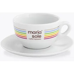 MariaSole MilleSoli Milchkaffee Tasse mit Untertasse