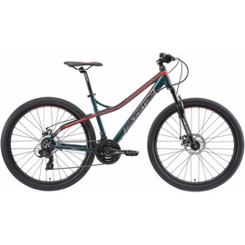 Bikestar Hardtail Aluminium Mountainbike 21 Gang Shimano RD-TY300 Schaltwerk, Kettenschaltung, 44811219-43 grün