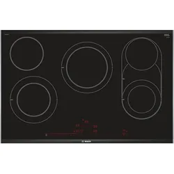 BOSCH PKM875DP1D Elektrokochfeld (816 mm breit, 5 Kochzonen)