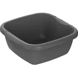 Rotho Daily Becken, Kunststoff (PP recycelt), anthrazit, 8l
