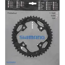 Shimano Fc-T551 Kettenblatt Silver/Black 44 Zähne