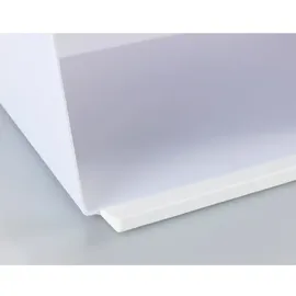 Wenko Kubo Kunststoff Weiß/Natur