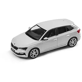 Skoda 657099300S9R - Scala Modellauto weiß 1:43